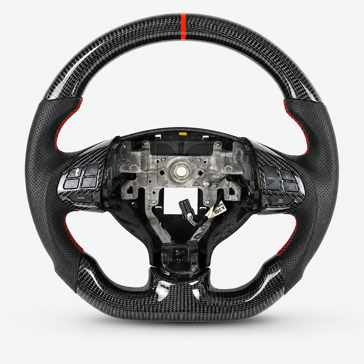 2008-2012 Mitsubishi Lancer Evolution X Sport Forged Carbon Fiber Steering Wheel