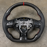 2008-2012 Mitsubishi Lancer Evolution X Sport Forged Carbon Fiber Steering Wheel