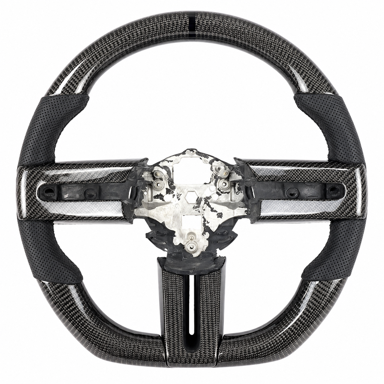 2009-2013 Ford Mustang GT/Shelby GT350/GT500 Carbon Fiber Steering Wheel