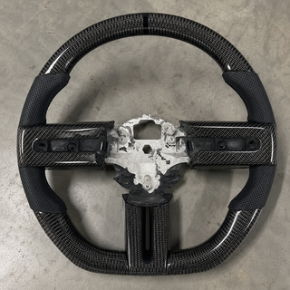 2009-2013 Ford Mustang GT/Shelby GT350/GT500 Carbon Fiber Steering Wheel