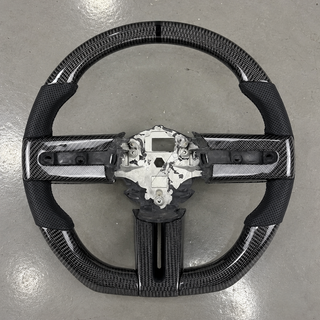 2009-2013 Ford Mustang GT/Shelby GT350/GT500 Carbon Fiber Steering Wheel