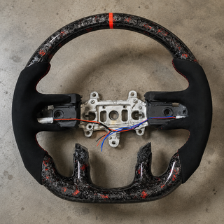 2019-2024 Dodge Charger/Challenger/Ram Sport Forged Carbon Fiber Steering Wheel