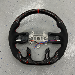2019-2024 Dodge Charger/Challenger/Ram Sport Forged Carbon Fiber Steering Wheel