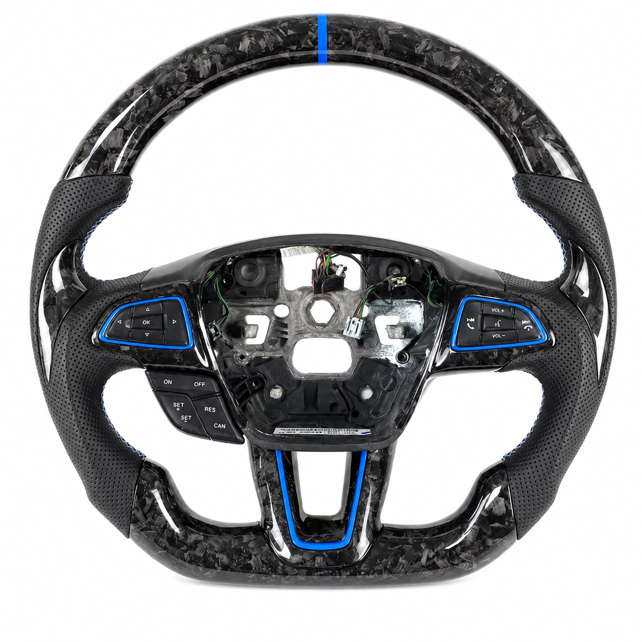 2015-2016 Ford Focus MK3 ST/RS Forged Carbon Fiber Steering Wheel