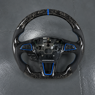 2015-2016 Ford Focus MK3 ST/RS Forged Carbon Fiber Steering Wheel
