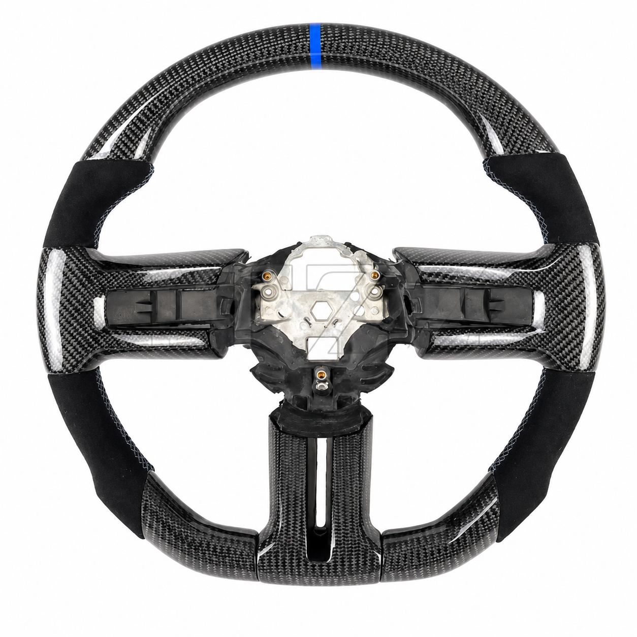 2006-2009 Ford Mustang GT/Shelby GT350/GT500 Leather Carbon Fiber Steering Wheel