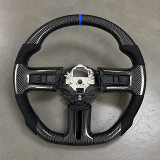 2006-2009 Ford Mustang GT/Shelby GT350/GT500 Leather Carbon Fiber Steering Wheel