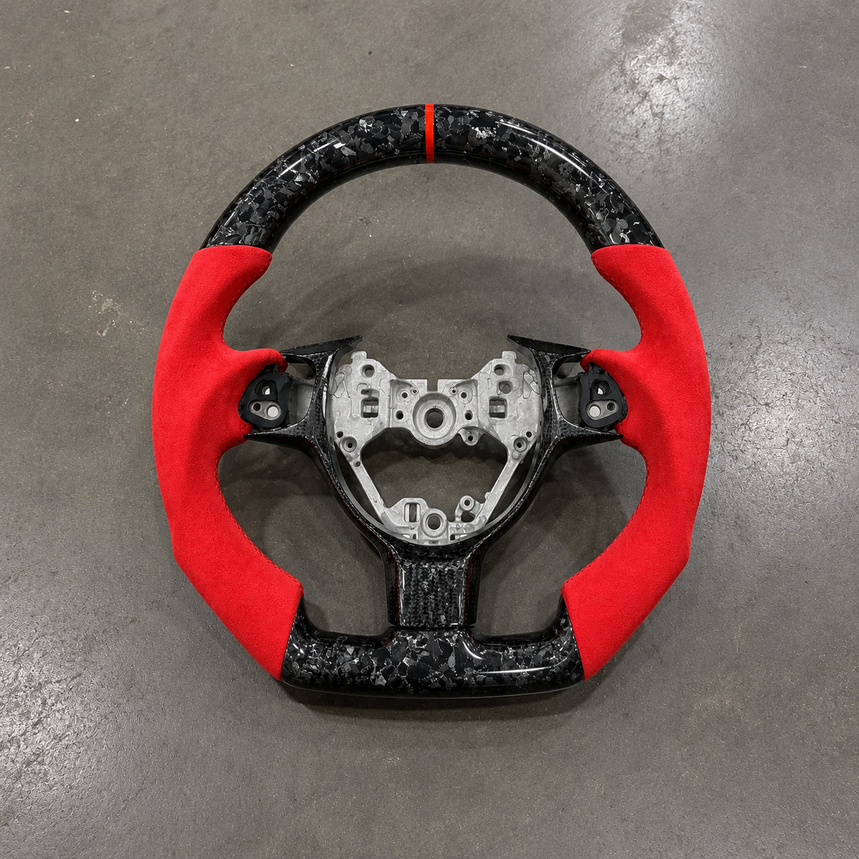 2018-2019 Toyota 86/Subaru BRZ Sport Leather Forged Carbon Fiber Steering Wheel