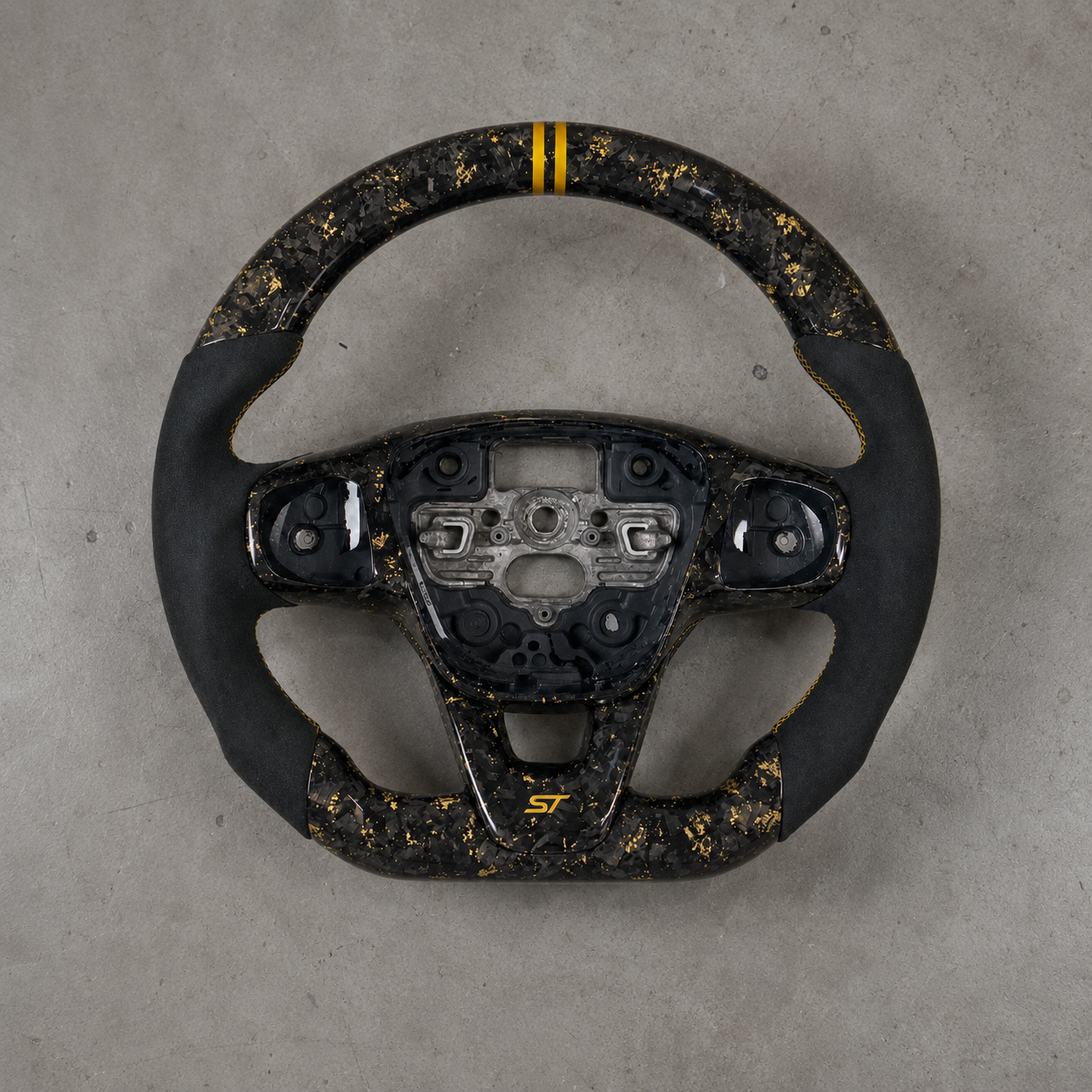 2015 Ford Focus MK4 RS/ST Leather Forged Carbon Fiber Steering Wheel