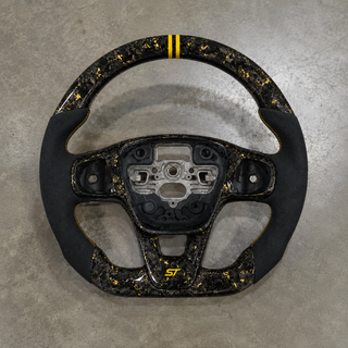 2015 Ford Focus MK4 RS/ST Leather Forged Carbon Fiber Steering Wheel
