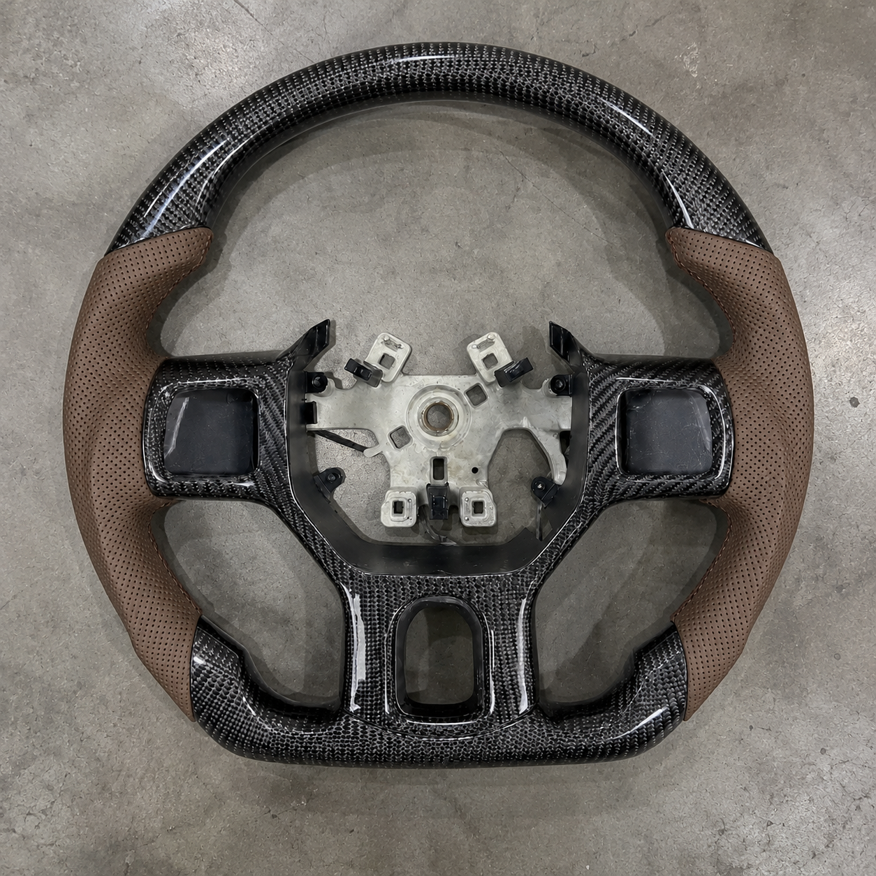 Dodge Ram 1500/2500 Sport Carbon Fiber Steering Wheel