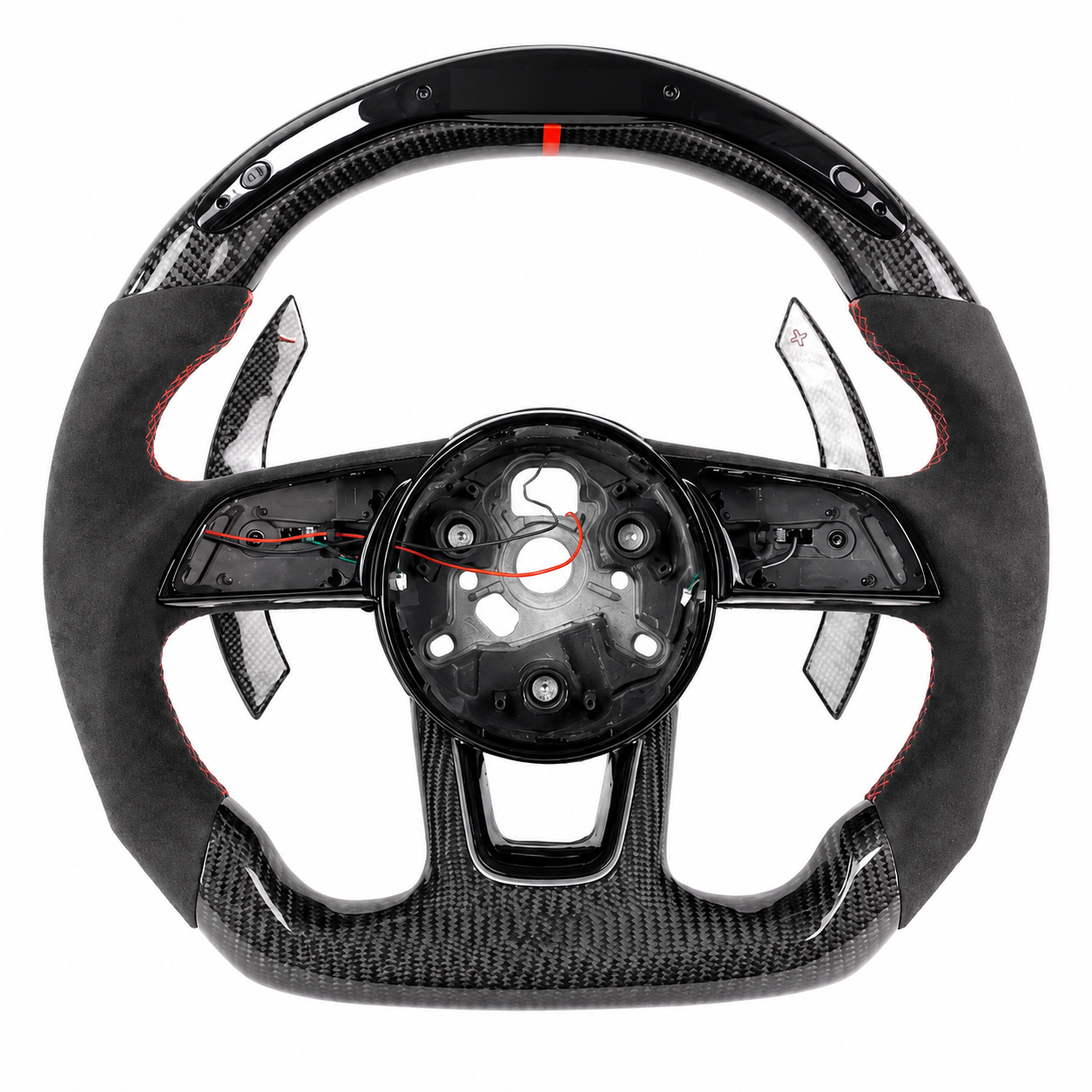 2017-2024 Audi A4/A5/S3/S4/S5/RS LED Carbon Fiber Steering Wheel