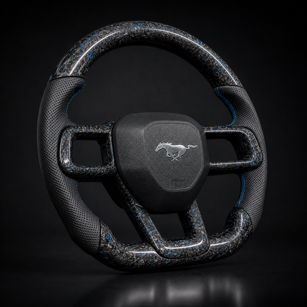 2023-2024 Mustang S650 Carbon Fiber Steering Wheel