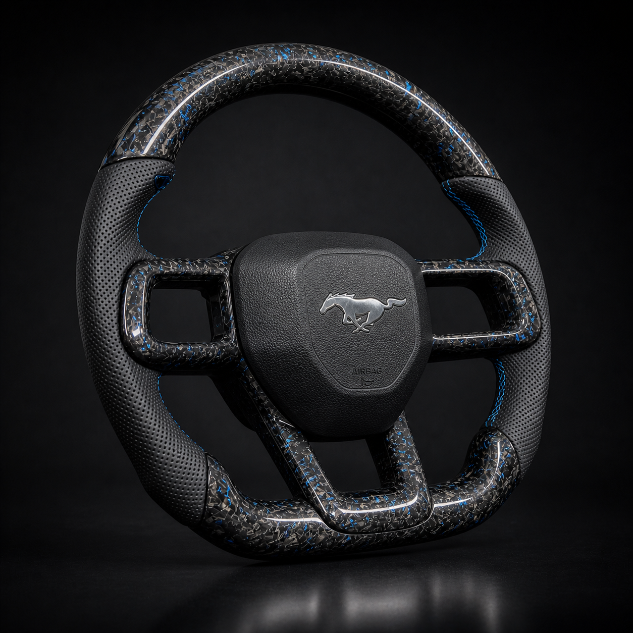 2023-2024 Mustang S650 Carbon Fiber Steering Wheel