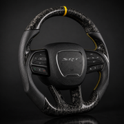 2015-2023 Dodge Challenger Forged Carbon Fiber Steering Wheel