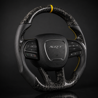 2015-2023 Dodge Challenger Forged Carbon Fiber Steering Wheel - Hero product