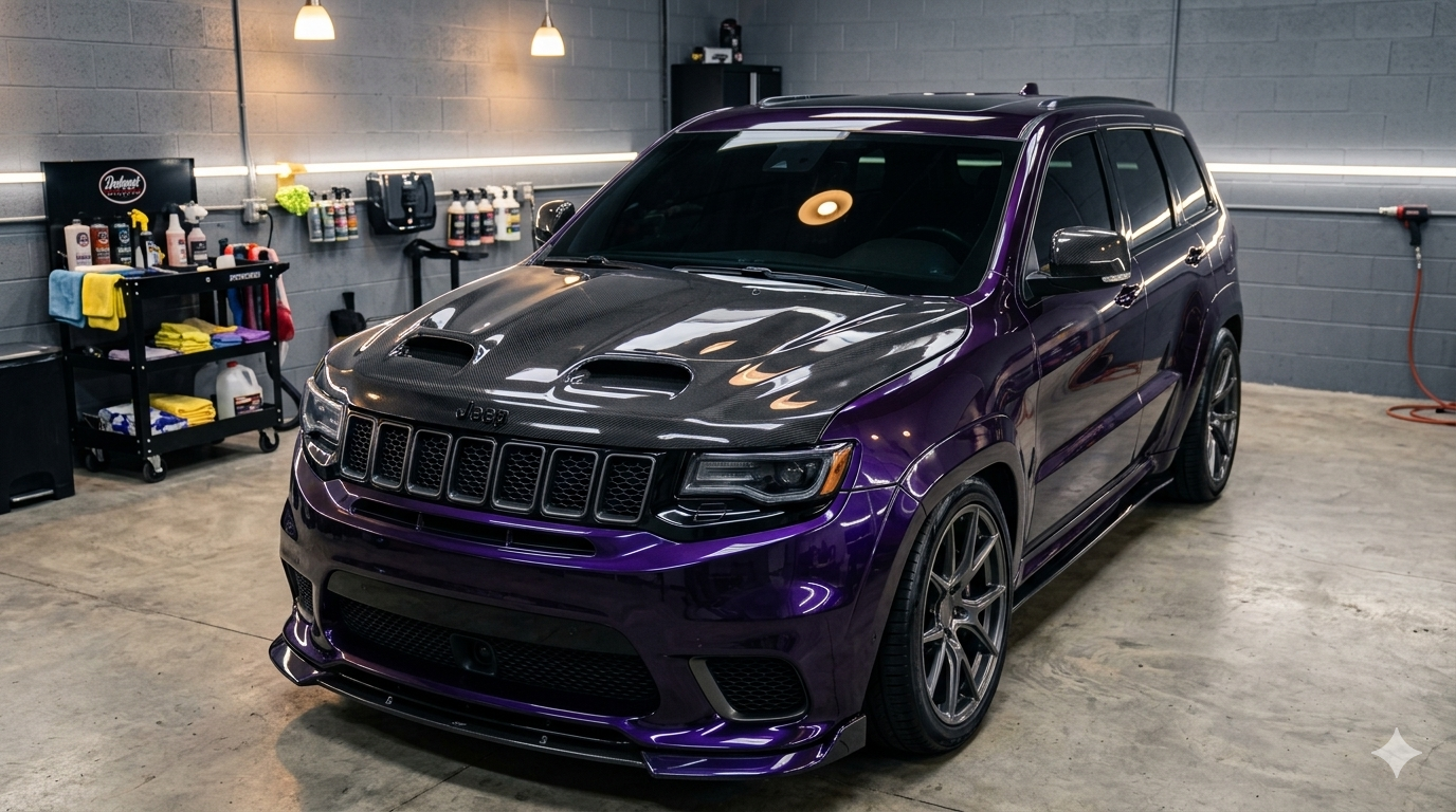 2013-2023 Jeep Grand Cherokee Carbon Fiber Hood
