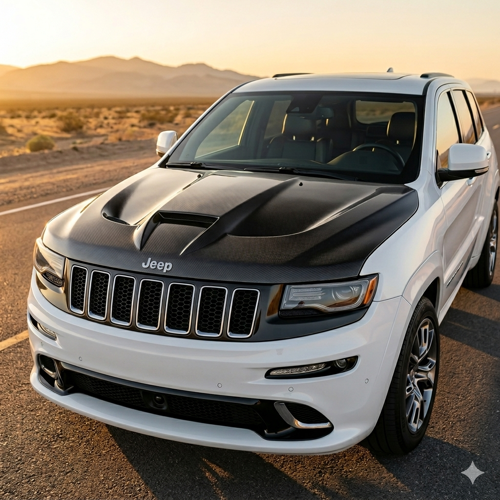 2011-2014 Jeep Grand Cherokee Carbon Fiber Hood