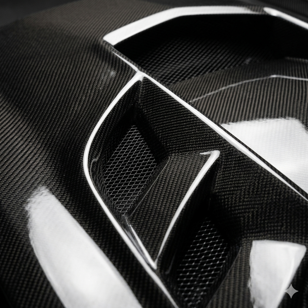 2014-2019 Corvette C6/C7 Carbon Fiber Hood