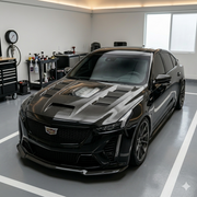 2020-2025 Cadillac CT5-V Blackwing Style Carbon Fiber Hood