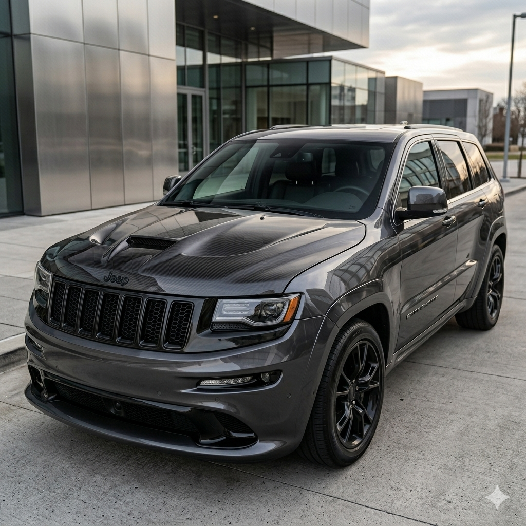2011-2014 Jeep Grand Cherokee Carbon Fiber Hood
