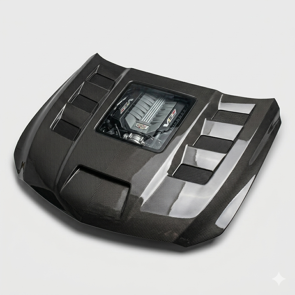 Cadillac CT5 Carbon Fiber Hood