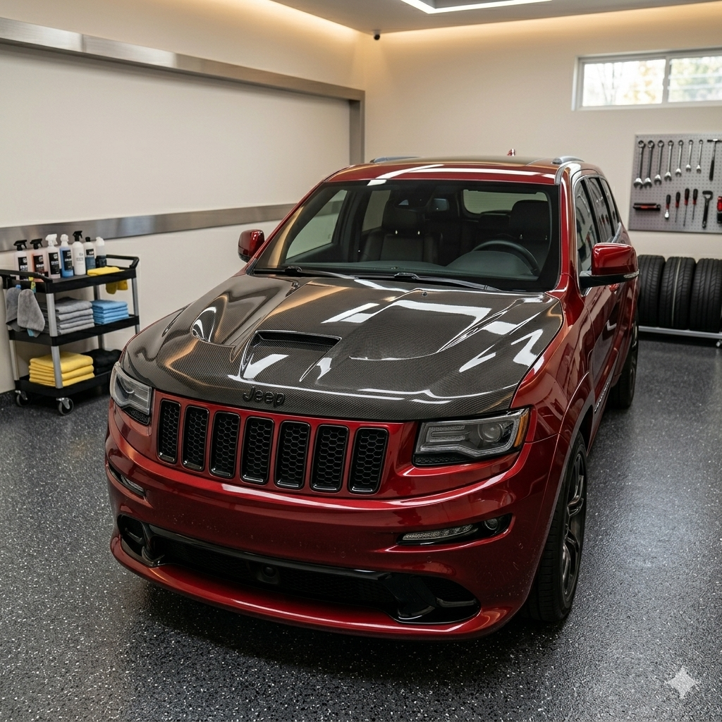2011-2014 Jeep Grand Cherokee Carbon Fiber Hood