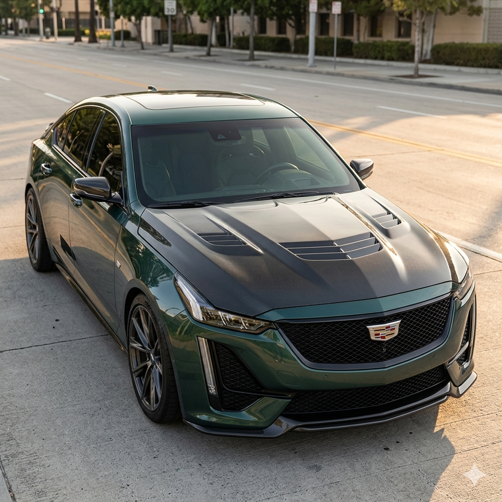 Cadillac CT5 Carbon Fiber Hood