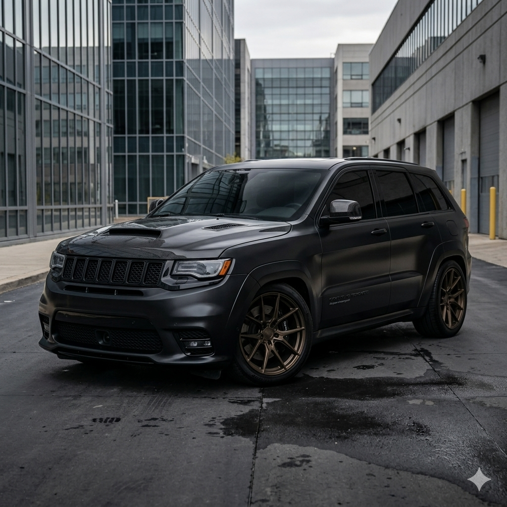 Jeep Grand Cherokee Carbon Fiber Hood