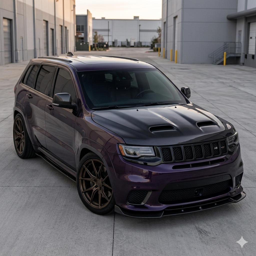 2013-2023 Jeep Grand Cherokee Carbon Fiber Hood