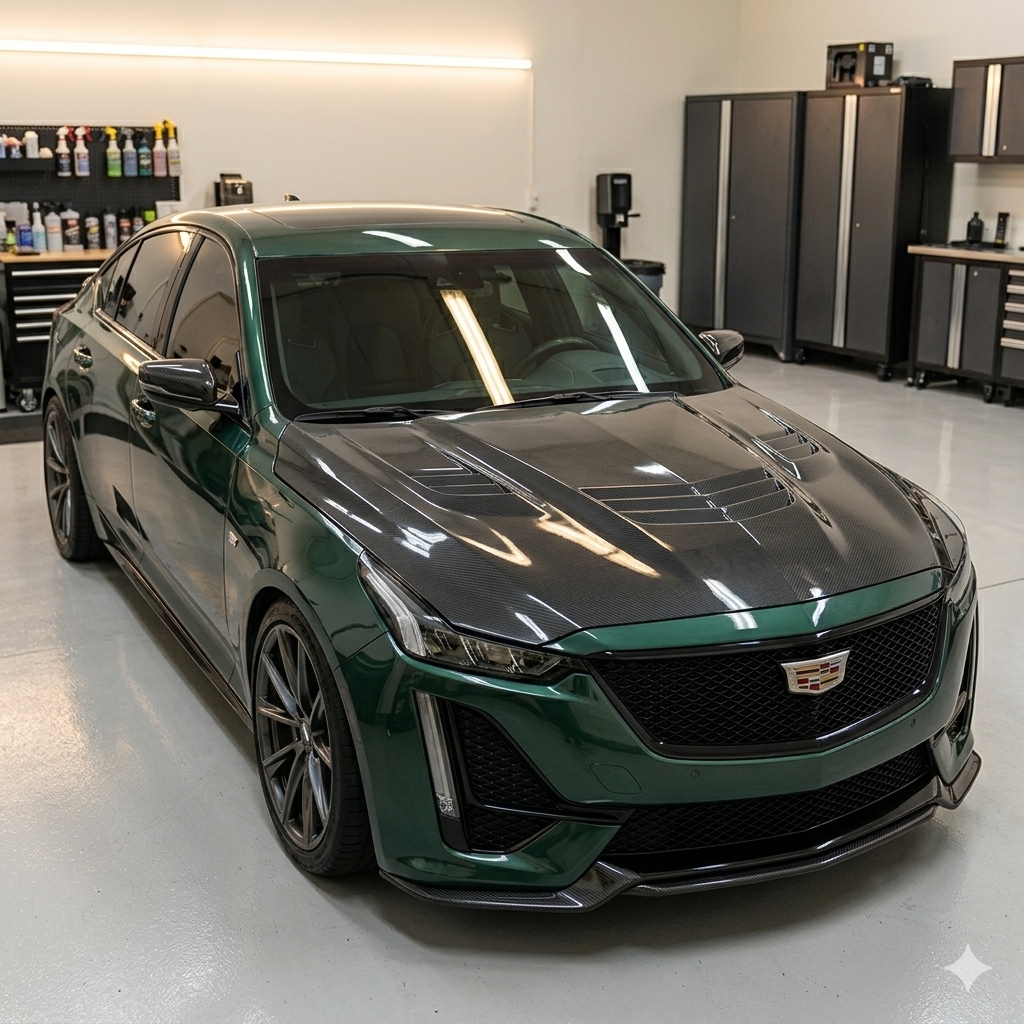 Cadillac CT5 Carbon Fiber Hood