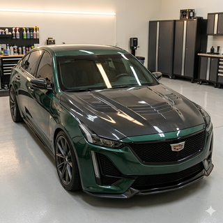 2020-2025 Cadillac CT5 V-Series Carbon Fiber Hood - Hero product
