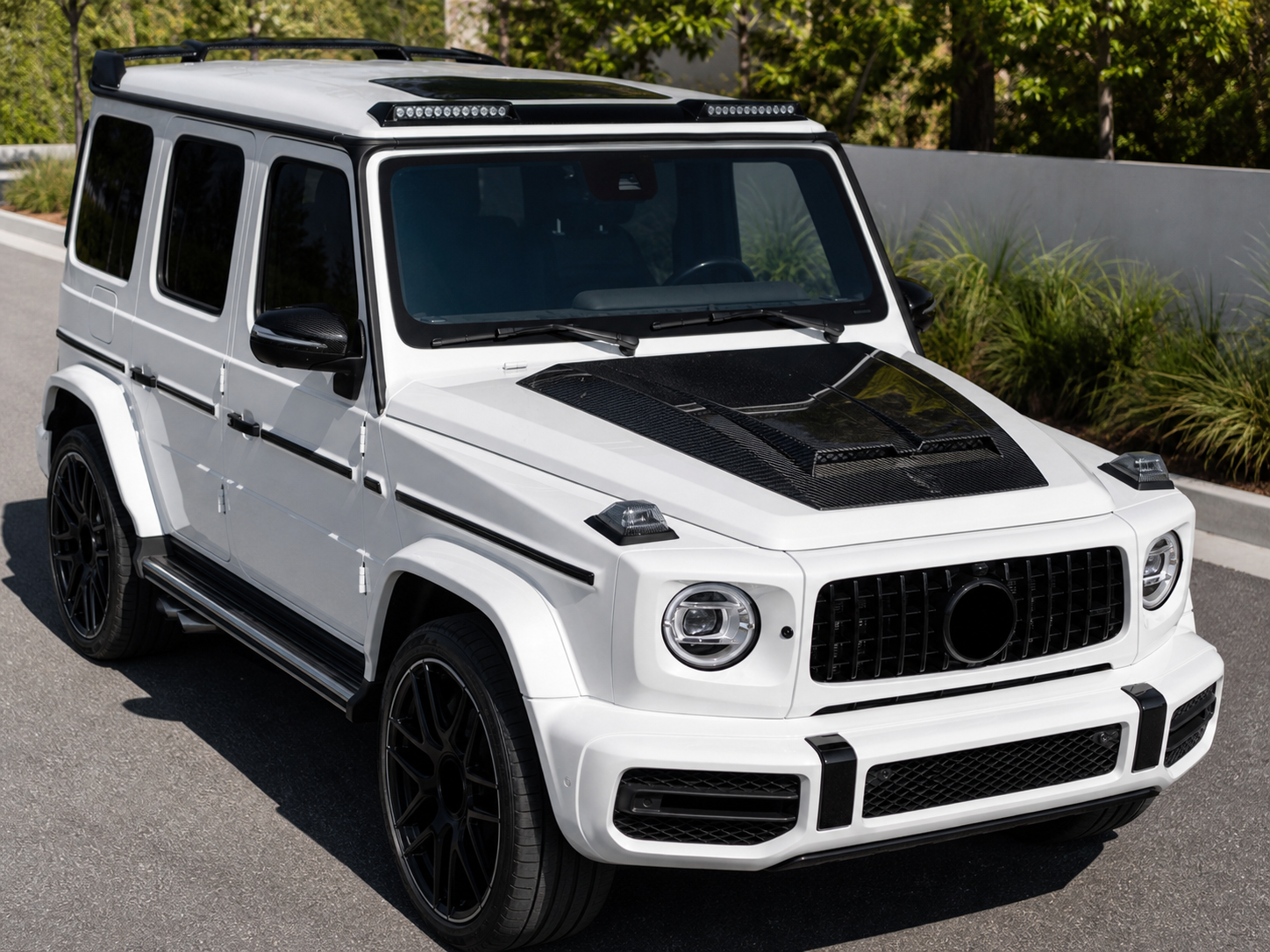 2019-2024 Mercedes-Benz G-Class W463A/W464 Dry Carbon Fiber Bonnet Hood