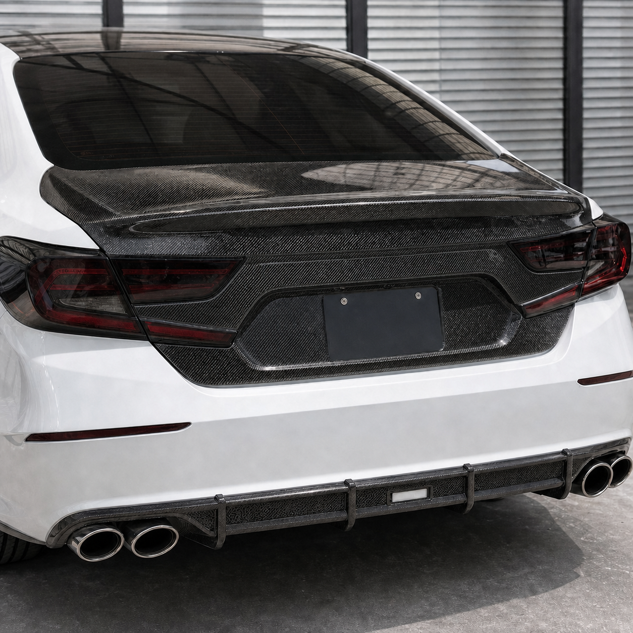 2018-2022 Honda Accord 10th Gen OEM Style Carbon Fiber Decklid