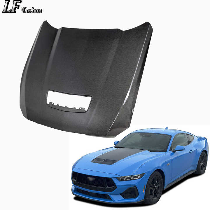 2024-2025 Mustang S650 Carbon Fiber Hood product reference image