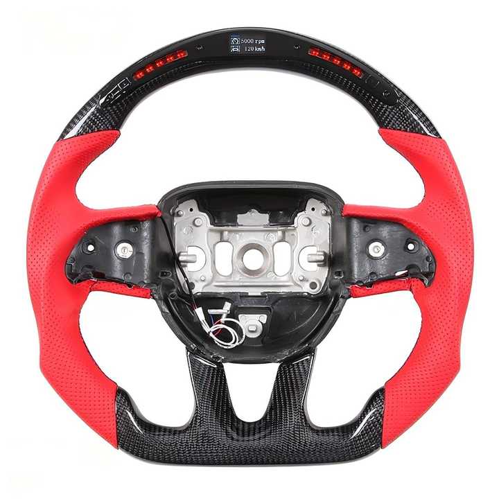 Dodge Charger and Challenger Carbon Fiber Steering Wheel product reference image