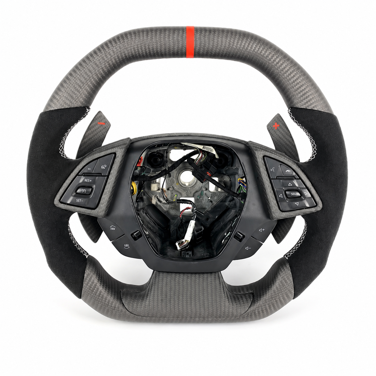 2020-2023 Chevrolet Camaro 1LT/LT1/SS/ZL1 Matte Carbon Fiber Steering Wheel