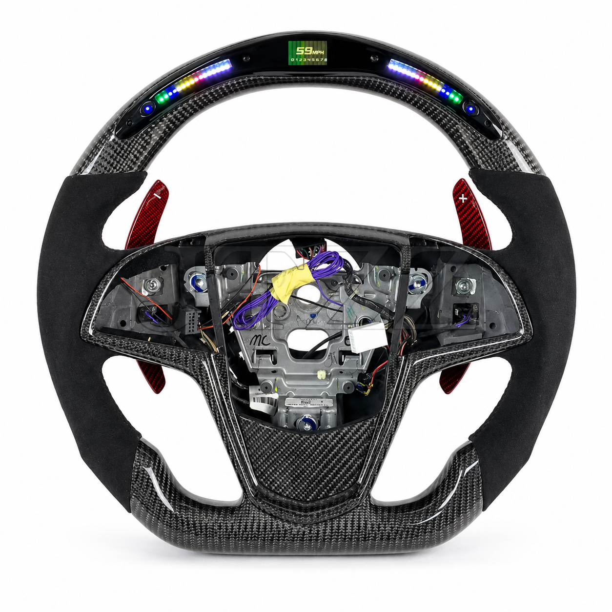 2013-2016 Cadillac ATS-V/CTS-V Sport LED Carbon Fiber Steering Wheel