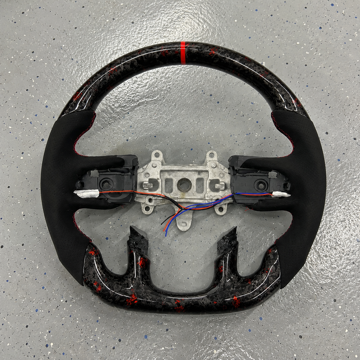2019-2024 Dodge Charger/Challenger/Ram Sport Forged Carbon Fiber Steering Wheel