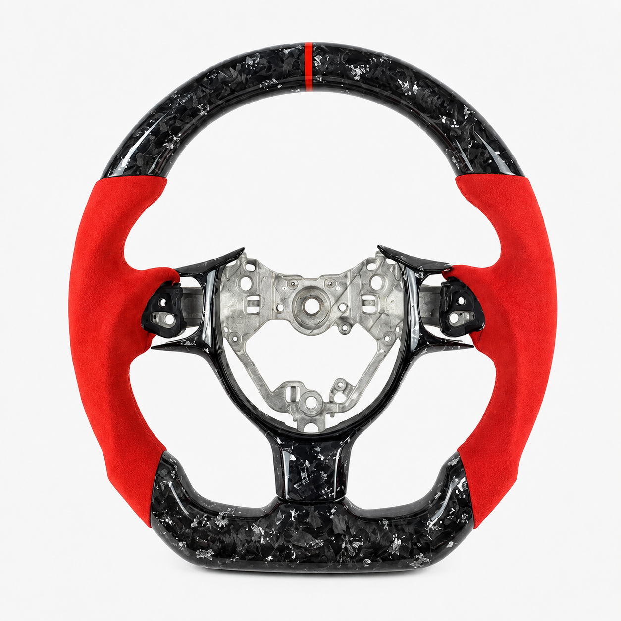 2013-2020 Toyota 86/Subaru BRZ Sport Leather Forged Carbon Fiber Steering Wheel