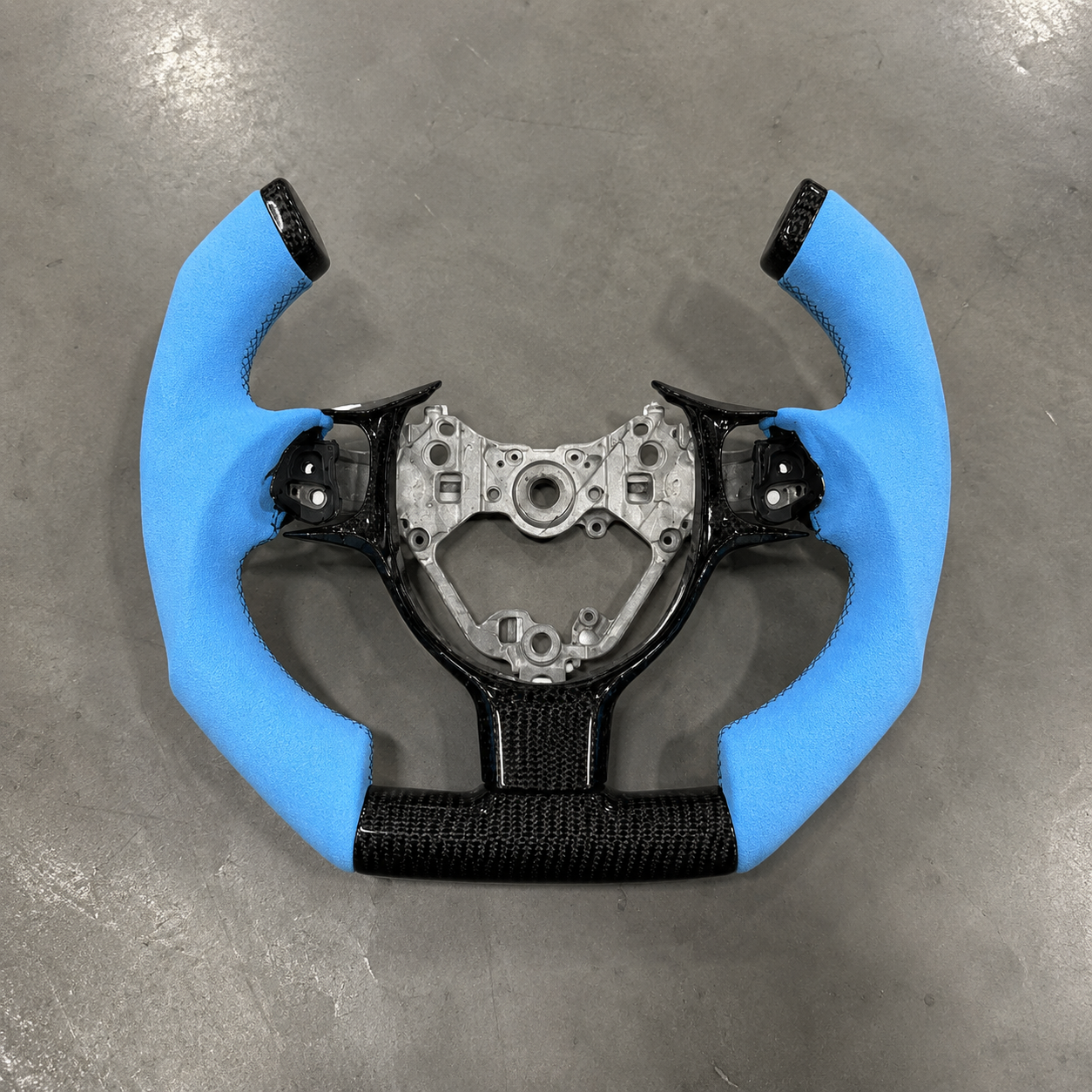 2013-2020 Subaru BRZ/Toyota 86 Sport Racing Leather Carbon Fiber Steering Wheel