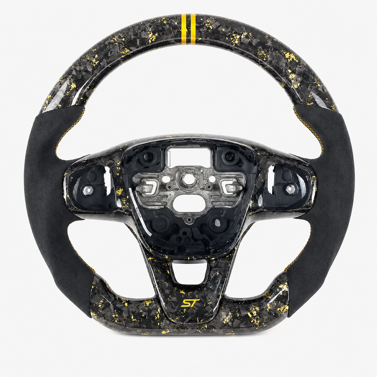 2015 Ford Focus MK4 RS/ST Leather Forged Carbon Fiber Steering Wheel