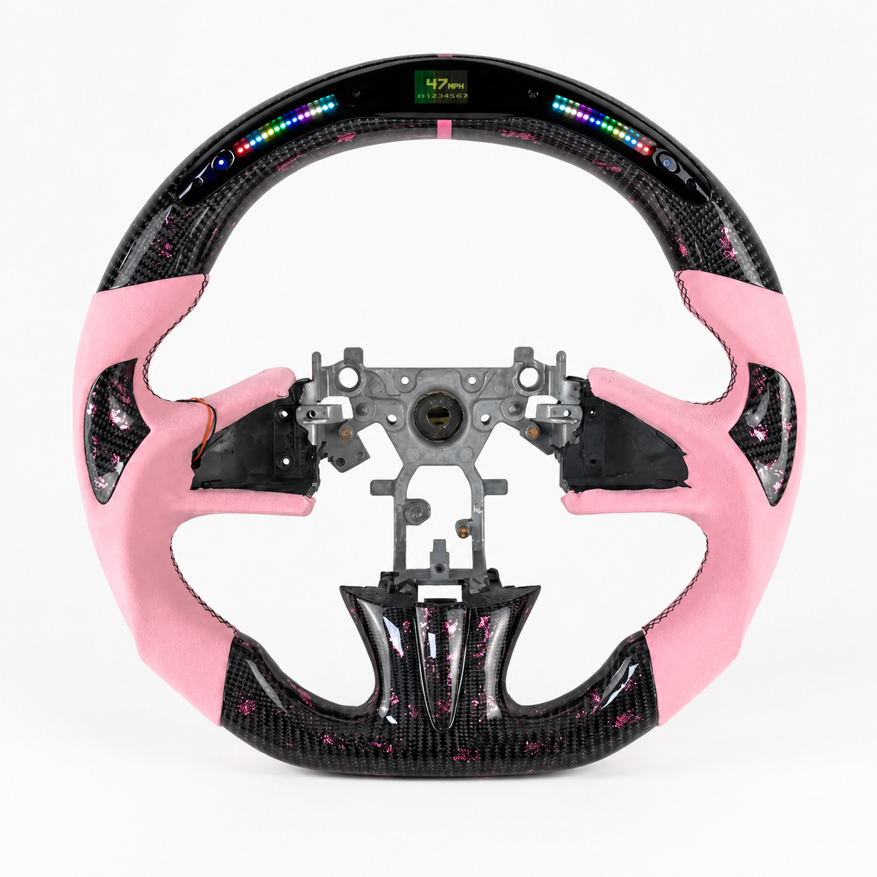 2015-2017 Infiniti Q50/QX50/Q60/QX60 LED Carbon Fiber Steering Wheel