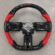 2005-2014 Ford Mustang S197 GT Carbon Fiber Leather Steering Wheel