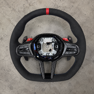 2012-2024 BMW F/G-Series M Sport Carbon Fiber Steering Wheel