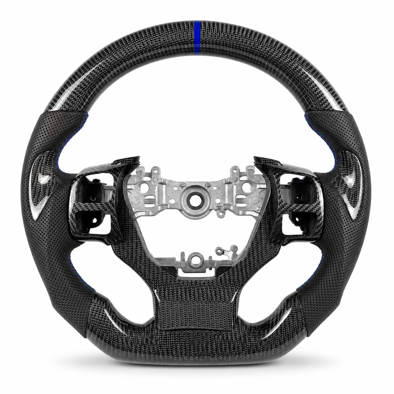 2020-2021 Lexus NX/LC/LS/IS/GS Alcantara Carbon Fiber Steering Wheel