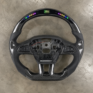 2012-2018 Ford Focus MK3 ST/RS Forged LED Carbon Fiber Steering Wheel