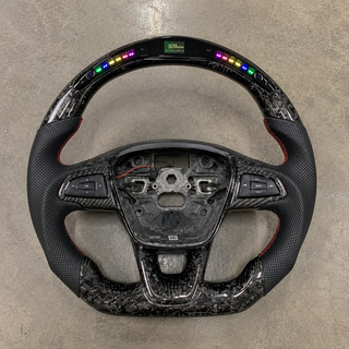 2012-2018 Ford Focus MK3 ST/RS Forged LED Carbon Fiber Steering Wheel