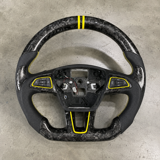 2012-2018 Ford Focus MK3 ST/RS Forged Suede Carbon Fiber Steering Wheel