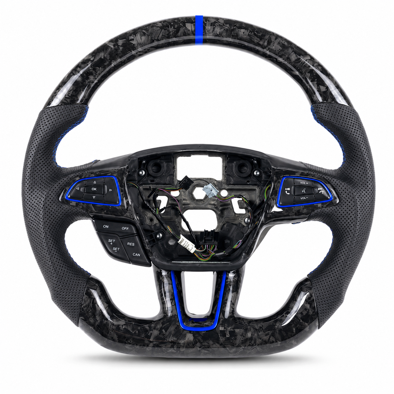 2012-2018 Ford Focus MK3 ST/RS Forged Carbon Fiber Steering Wheel